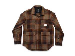 Swanndri Feldon Shelter: Wool Camp Shacket - High Country Check - By Feldon Shelter & Swanndri