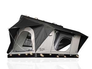 Hawks Nest V2 Rooftop Tents: Hawk's Nest V2 Rooftop Tent - Side - Grey - By Feldon Shelter (Pre-Order For Early December)