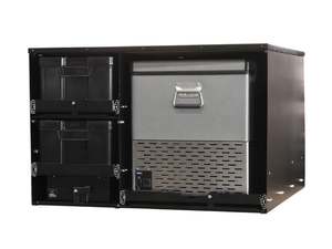 Drawer Systems: 4 Cub Box Drawer & Fridge Slide Combo - By Front Runner