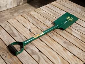 Warehouse Moving Sale: *Pre-Loved* Spade/Shovel with Axe Edge - by Front Runner