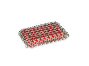 Lodge Chain Mail Scrubbing Pad (Red) - By Lodge Cast Iron