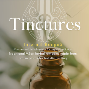 Rongoa Tinctures: Custom blended Tincture - Herbal Dispensary