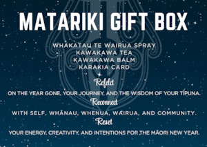 Whakapakari Ora Gift Boxes Curated Wellness Bundles: Matariki Gift Box – Reflect, Reconnect, Reset