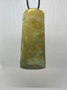 He Taonga He Tama Hemi S Carvings: Hapopo Serpentine Toki (Adze)- Carved by Hemi