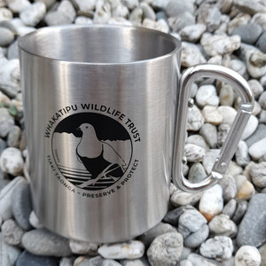 Products: WWT Carabiner Mug - Whakatipu Wildlife Trust