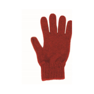 gloves: Possum Merino Glove - Red