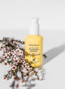 Manuka honey facial cleanser