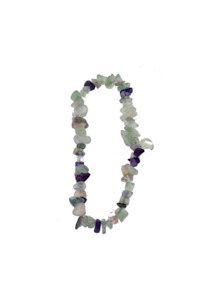 Bracelets: Rainbow Fluorite Bracelet