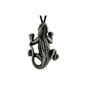 Kiwiana Pewter: Pendant pewter tuatara