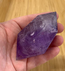 Candles Crystals: Double Terminated Amethyst Wand