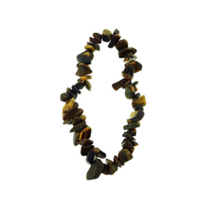 Tigers Eye Chip Bracelet