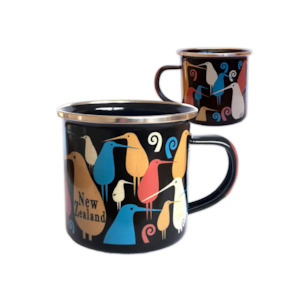 Tin Mug - Kiwi