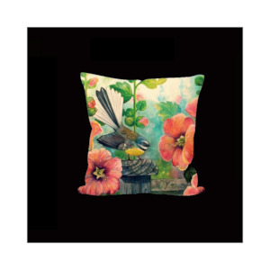 Cushion Cover - Irina Velman Hollyhocks