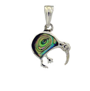 Paua Pendant Kiwi Sterling Silver