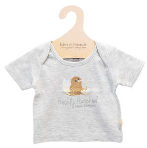 New Arrivals: Baby Tee - Kiwi Freshly Hatched Cream