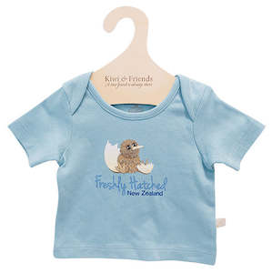 Baby Tee - Kiwi Freshly Hatched Blue