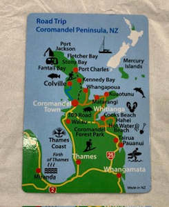 Fridge Magnets: Magnet - Road Trip Coromandel