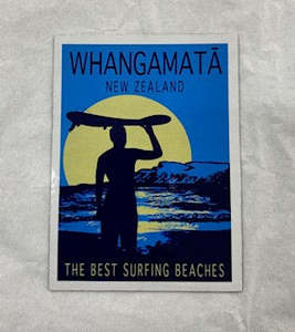 Fridge Magnets: Whangamatā Surfer Magnet