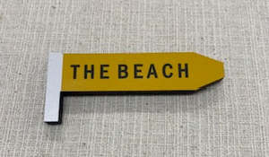Sign Magnet - The Beach
