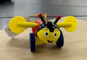 Xmas Decorations: New Zealand Buzzy Bee Decoration