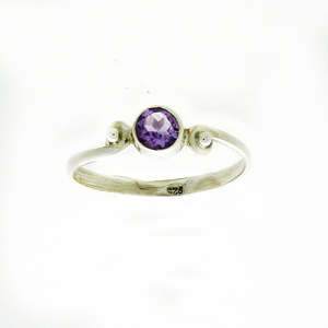 Amethyst 6mm Ring