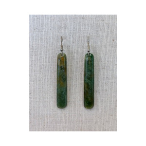 NZ Pounamu Roimata (Drop) Earrings