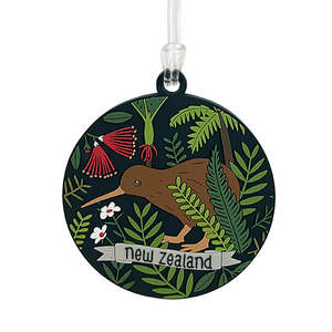 Wallets Bags Purses: Bag Tag Kiwi Homeland