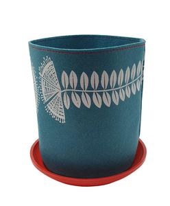 Pōhutukawa On Teal - Ecofelt Growbag