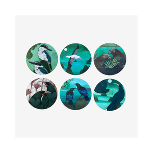 New Arrivals: Set of Six Coasters by Kathryn Furniss