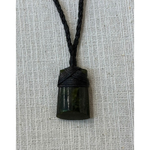 New Zealand Pounamu Toki (Adze) Necklace