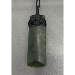 New Zealand Pounamu Toki (Adze) Necklace