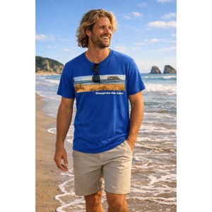 Whangamatā Beach Photo Print T-Shirt