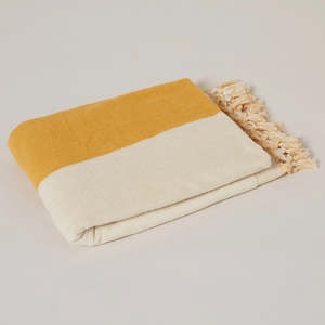 MAYDE ADVENTURE TOWEL - MUSTARD