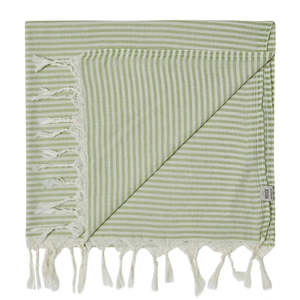 MAYDE NOOSA TOWEL - MOSS
