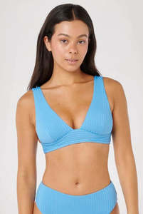 RIP CURL PREMIUM SURF D-DD DEEP V TOP W/ FULL PANT - AZURE BLUE