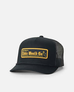 Rip Curl: RIP CURL EDDIE WOULD GO TRUCKER - BLACK