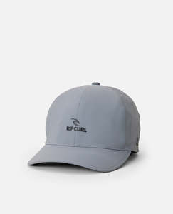 Rip Curl: RIP CURL VAPORCOOL DELTA FLEXFIT CAP - GREY