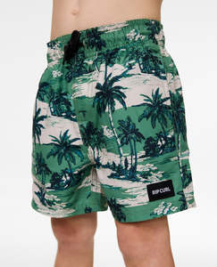 RIP CURL DREAMERS VOLLEY-BOY - LEAF GREEN