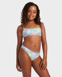 Girls Swim: ROXY FLOWER LOVER BRALETTE SET - XGYM