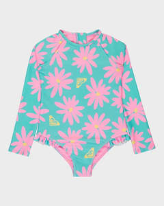 Girls Swim: ROXY MARGUERITE TW ONESIE - XGMY