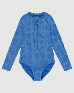 ROXY BEACH CHECK ONESIE - XBBB
