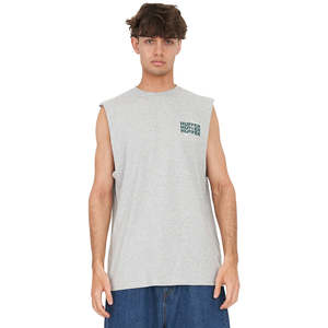 Huffer: HUFFER HFR TANK 190/STACKED AS - GREY MARLE
