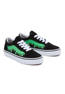 VANS OLD SKOOL - BLACK GREEN GLOW SLIME