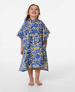 RIP CURL MIXED SNAP HOODED TOWEL-GIRL - YELLOW