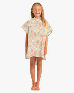 Hooded Towels: BILLABONG IS THIS LOVE HOODIE TOWL - SALT CRYSTAL