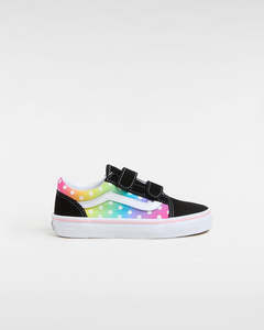 VANS OLD SKOOL V - GLOW RAINBOW BLACK/MULTI