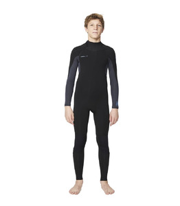 ONEILL BOYS DEFENDER B/Z FULL 3.2MM -BLACK/BLACK/GUNMETAL