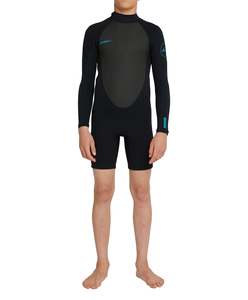 ONEILL BOYS REACTOR 2 BZ L/S SPRING 2MM - BLACK/BLACK