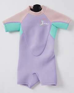 ONEILL GIRLS TODDLER REACTOR BZ SS SPRING - MIST/PINK/SEAFOAM