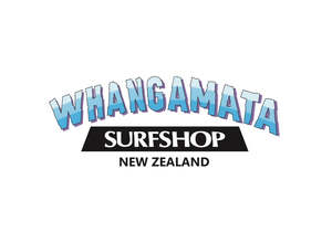 Kids: WHANGA SURF SHOP CORE LOGO STICKER - COLOUR